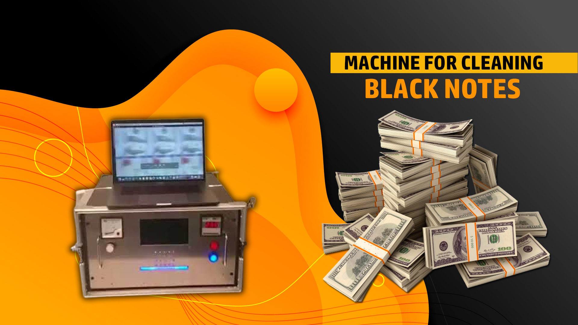 Machine For Clening Black Notes